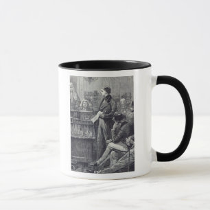 Mr Gladstone delivering his Maiden Speech Mug