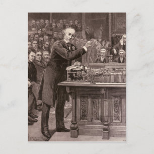 Mr. Gladstone Postcard