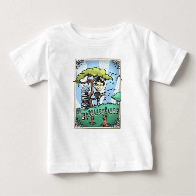 Mr GobbledyGloop Baby T-Shirt (Front)