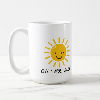 MR. GOLDEN SUN  COFFEE MUG