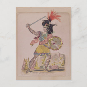 Mr. Gomersall in the role of Earl Douglas Postcard