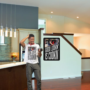 Mr Good Looking Is Cooking Funny Chef Father's Day T-Shirt