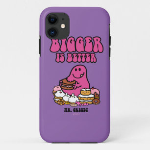 Mr. Greedy   Bigger Is Better iPhone 11 Case