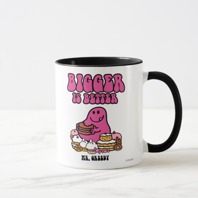 Mr. Greedy | Bigger Is Better Mug (Right)