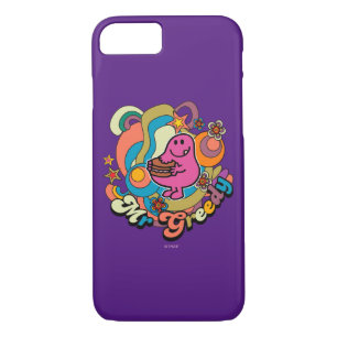 Mr. Greedy Colourful Swirls & Stars iPhone 8/7 Case