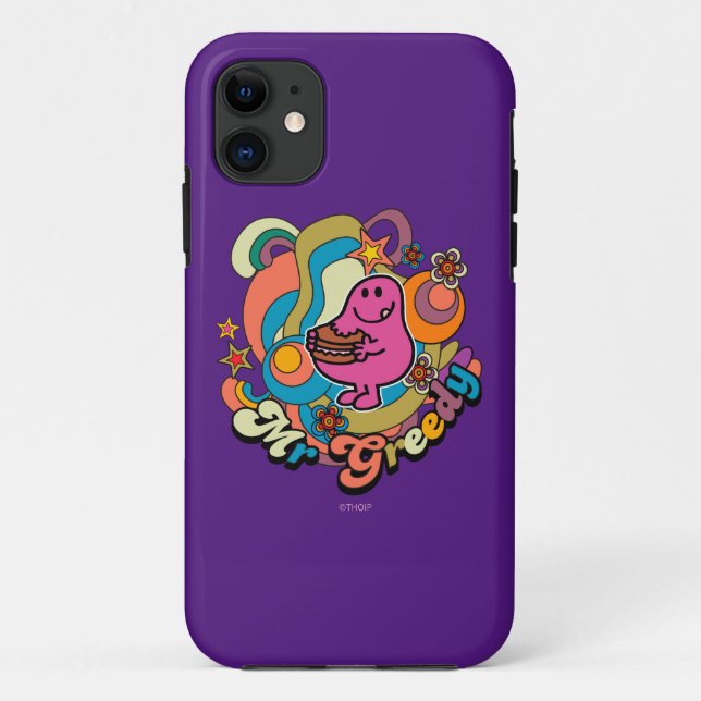 Mr. Greedy | Colourful Swirls & Stars Case-Mate iPhone Case (Back)