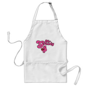 Mr. Greedy Enjoying Dessert Standard Apron