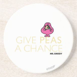 Mr. Greedy Give Peas A Chance Coaster