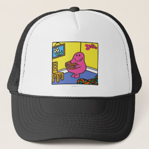 Mr. Greedy Living Room Eating Trucker Hat