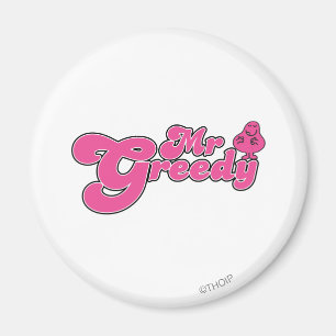 Mr. Greedy Standing Around Magnet