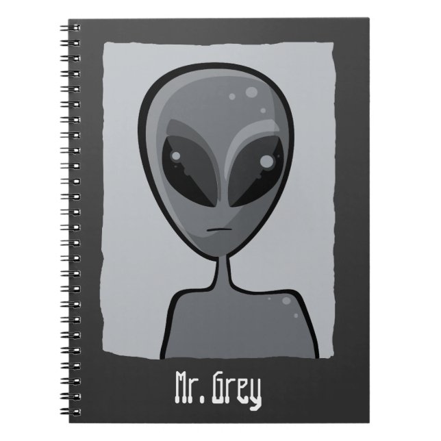 Mr Grey Notebook (Front)