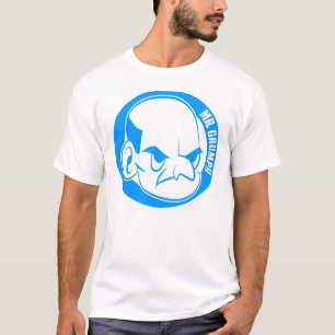 Mr Grumpy Basic T-Shirt, White T-Shirt