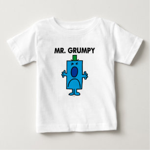 Mr. Grumpy   Frowning Face Baby T-Shirt