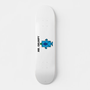 Mr. Grumpy   Frowning Face Skateboard