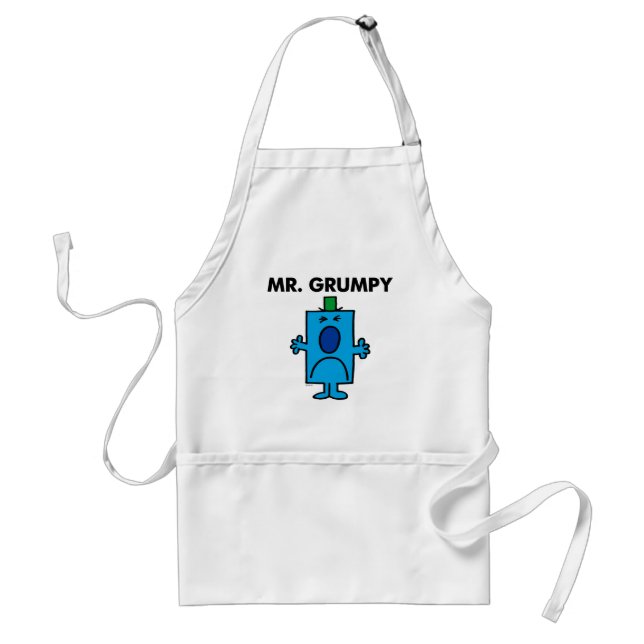 Mr. Grumpy | Frowning Face Standard Apron (Front)