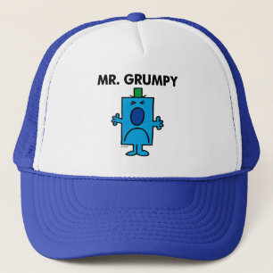 Mr. Grumpy   Frowning Face Trucker Hat