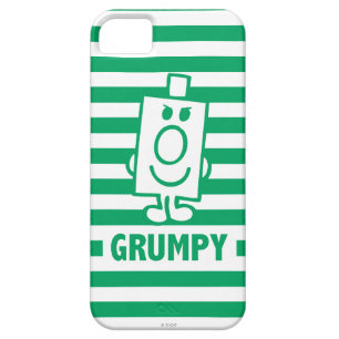 Mr Grumpy Mischievous Grin and Green Stripes