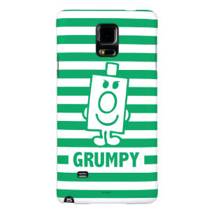 Mr Grumpy Mischievous Grin and Green Stripes