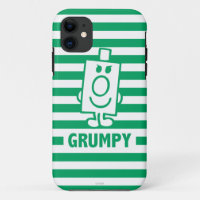 Mr Grumpy | Mischievous Grin and Green Stripes