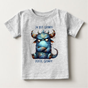 Mr. Grumpy Monster Baby T-Shirt
