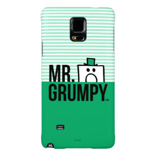 Mr Grumpy Peeking Head Over Name