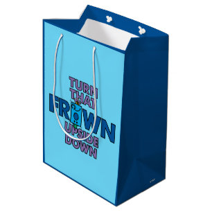 Mr Grumpy   Turn That Frown Upside Down Medium Gift Bag