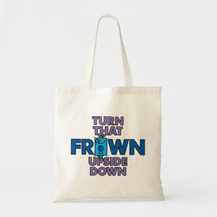 Mr Grumpy Turn That Frown Upside Down Tote Bag