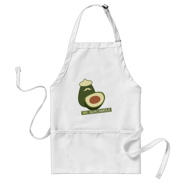 Mr. Guacamole Standard Apron (Front)