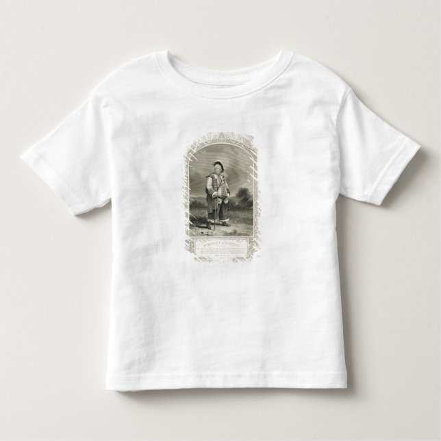 Mr Hackett as Falstaff, in Henry IV (Part 1) Act I Toddler T-Shirt (Front)