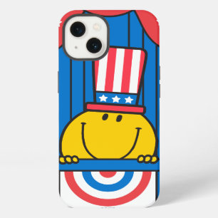 Mr. Happy at the Podium iPhone Case