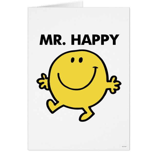 Mr. Happy | Dancing & Smiling (Front)
