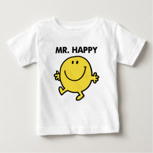 Mr. Happy   Dancing & Smiling Baby T-Shirt