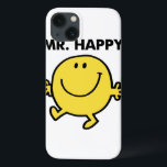 Mr. Happy | Dancing & Smiling iPhone 13 Case<br><div class="desc">Mr. Happy is ready to entertain! Check out the moves on this bright, yellow ball of joy as he dances and waves to make you happy. This ebullient character from the Roger Hargreaves created Mr. Men cartoon and book series would make a wonderful gift for your friends and family. Just...</div>