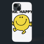 Mr. Happy | Dancing & Smiling iPhone 13 Case<br><div class="desc">Mr. Happy is ready to entertain! Check out the moves on this bright, yellow ball of joy as he dances and waves to make you happy. This ebullient character from the Roger Hargreaves created Mr. Men cartoon and book series would make a wonderful gift for your friends and family. Just...</div>