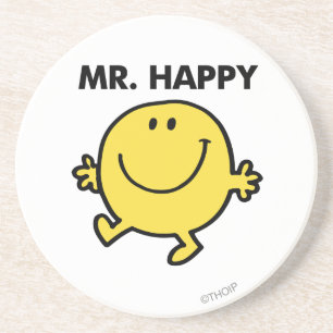 Mr. Happy   Dancing & Smiling Coaster
