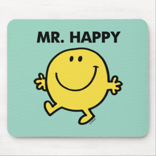 Mr. Happy   Dancing & Smiling Mouse Pad