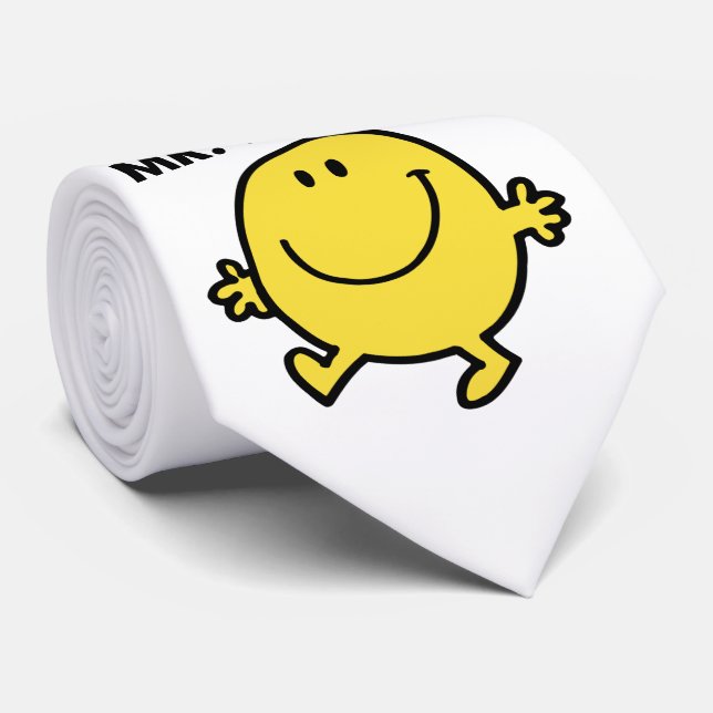 Mr. Happy | Dancing & Smiling Tie (Rolled)