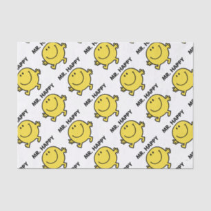 Mr. Happy   Dancing & Smiling Tissue Paper