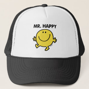 Mr. Happy Dancing & Smiling Trucker Hat