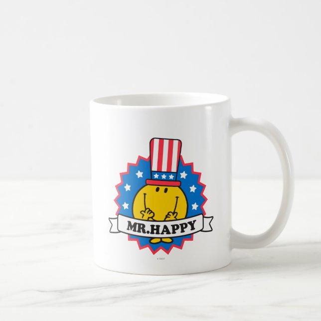 Mr. Happy Election Seal Coffee Mug (Right)