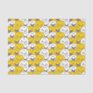 Mr Happy Flashing Smiles Pattern Tissue Paper