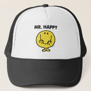 Mr. Happy   Giant Smiley Face Trucker Hat