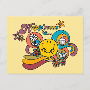 Mr. Happy   Happiness Is… Postcard