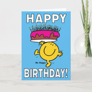 Mr Happy Happy Birthday Card
