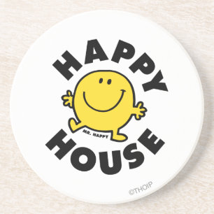 Mr. Happy Happy House Coaster