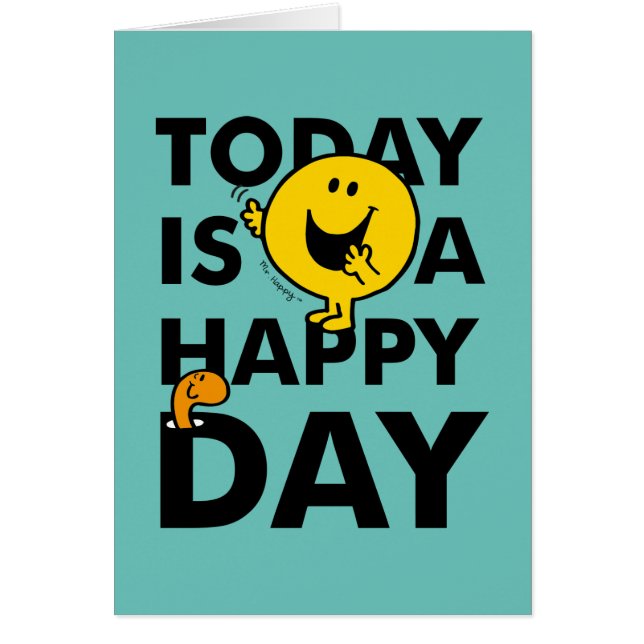 Mr. Happy | Today is a Happy Day (Front)