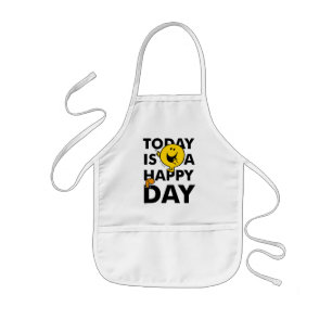 Mr. Happy   Today is a Happy Day Kids Apron