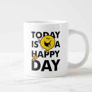 Mr. Happy   Today is a Happy Day Large Coffee Mug