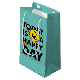 Mr. Happy   Today is a Happy Day Small Gift Bag