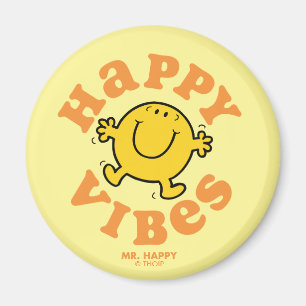Mr. Happy Vibes Magnet